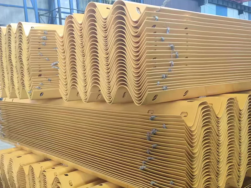 Hot Dip Galvanized Highway Guardrail Steel Beam