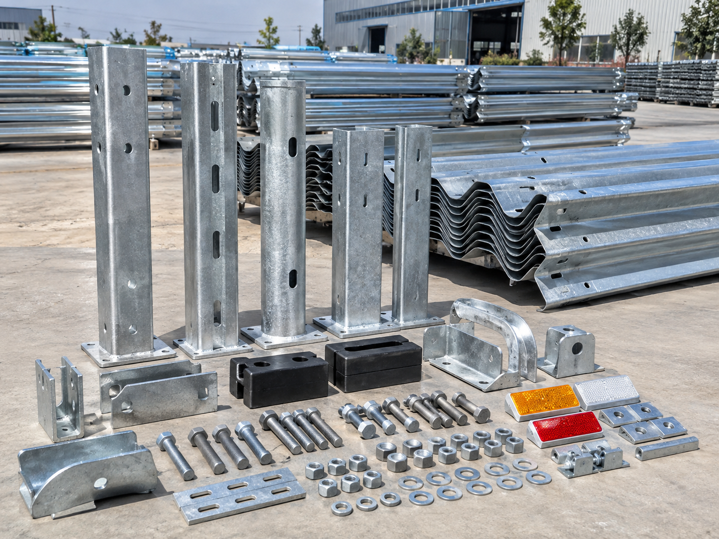 Cost-Effective Highway Guardrail Accessories for Low Traffic Roads