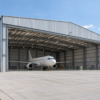 Custom Large Span Steel Aircraft Hangar Custom Large Span Steel Aircraft Hangar