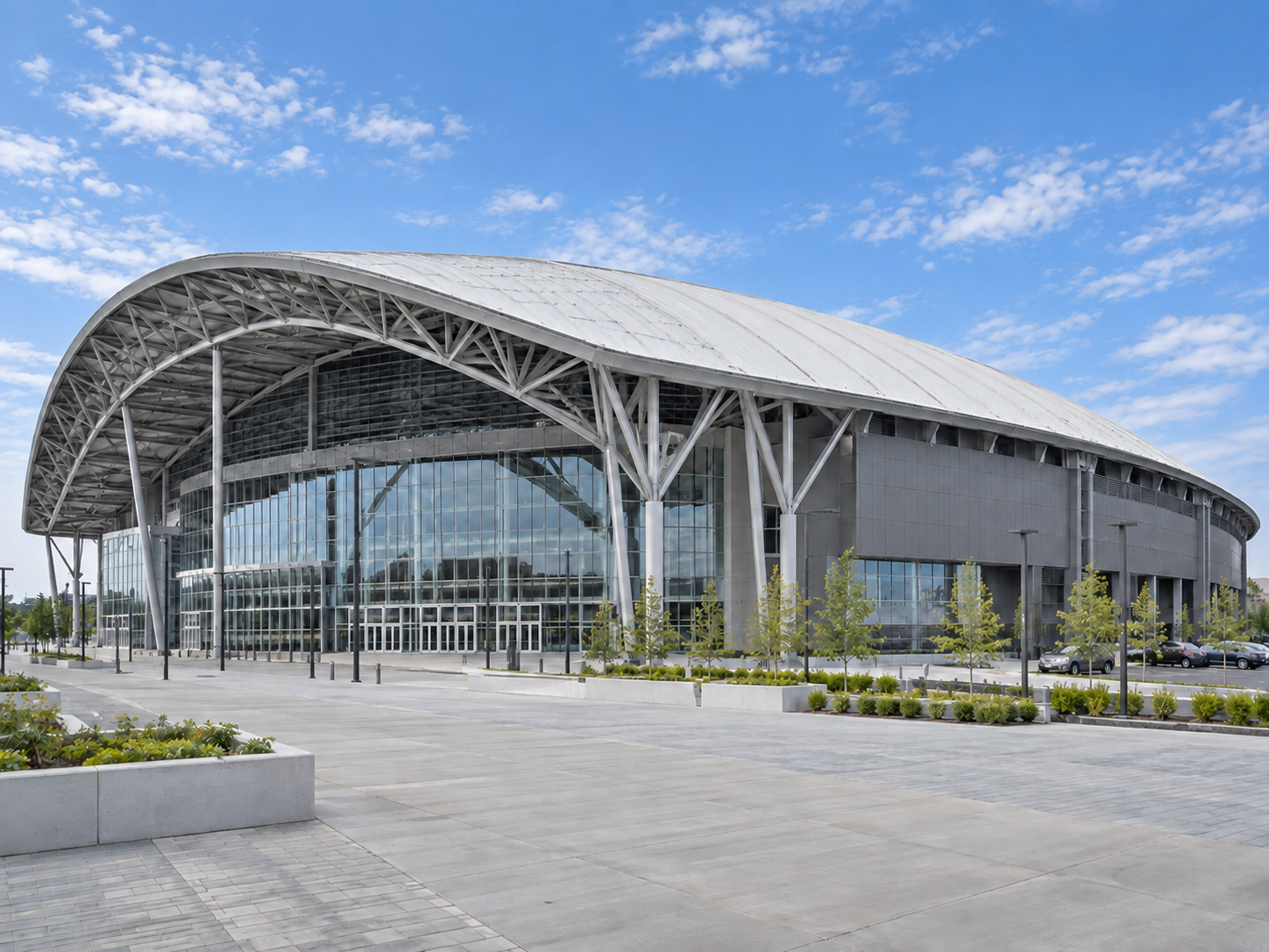 Large Span Steel Structure Stadium