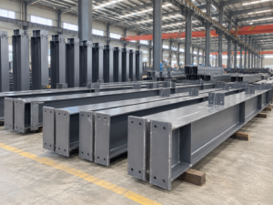 Custom Welded H-Section Steel Beams and ColumnsStadium