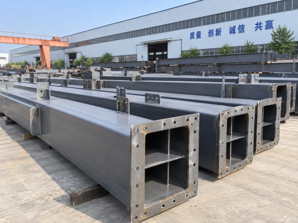 1 Heavy Duty Box Section Steel Columns and Beams
