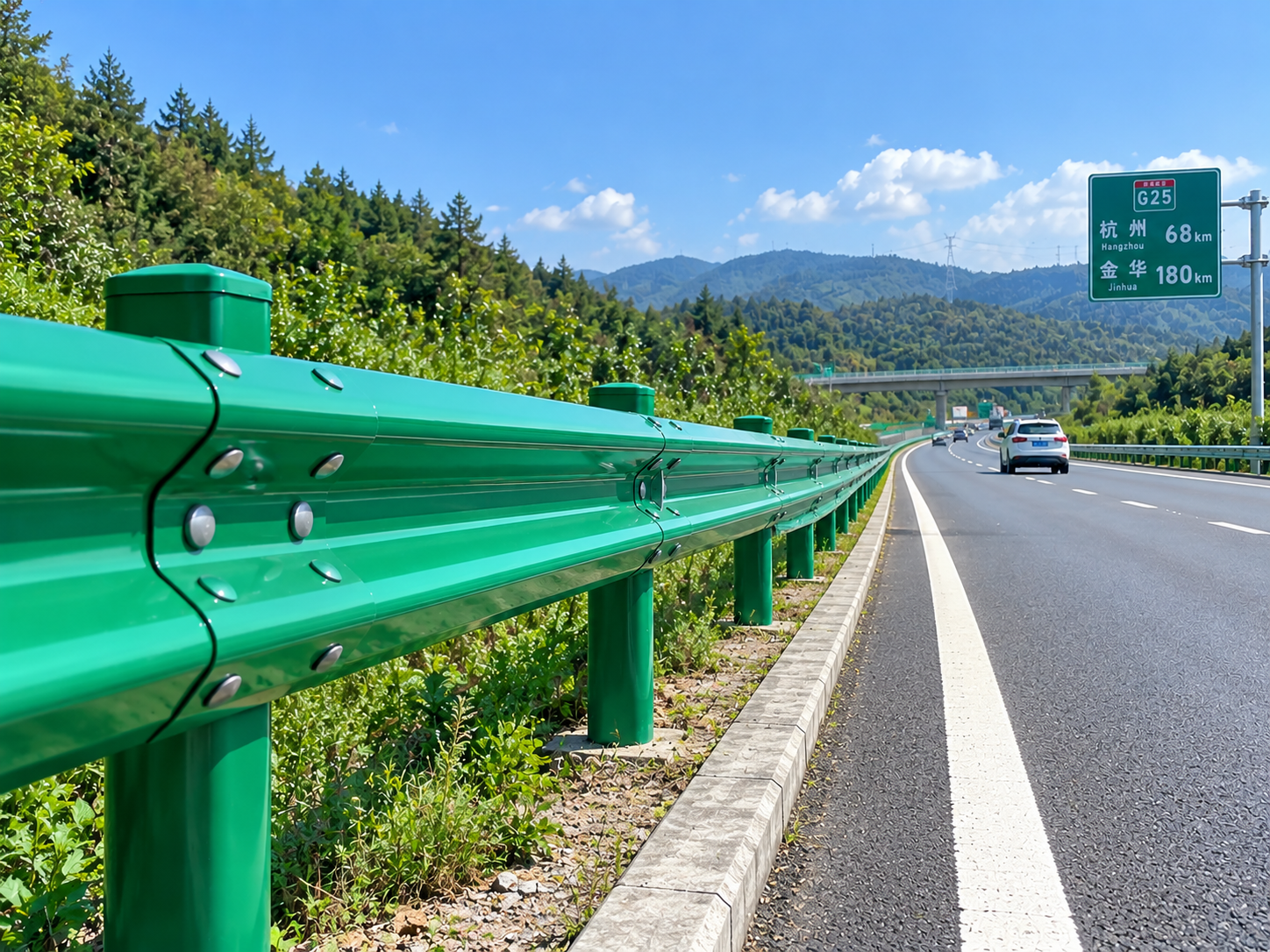 W Beam Guardrail Manufacturer for Highway Road Safety