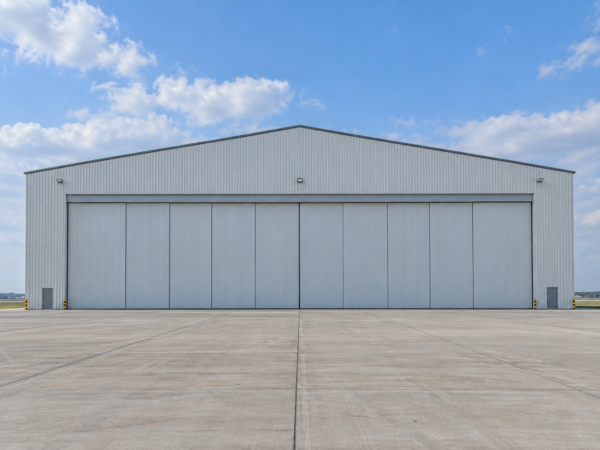 2 Custom Large Span Steel Aircraft Hangar