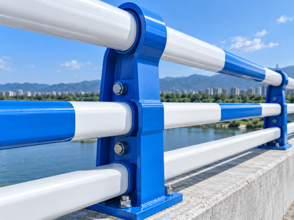 2 Bridge Guardrail System for Road & Bridge Safety Reliable Steel Bridge Guardrail for Infrastructure Projects