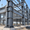 3 Heavy Duty Box Section Steel Columns and Beams