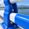 3 Bridge Guardrail System for Road & Bridge Safety Reliable Steel Bridge Guardrail for Infrastructure Projects