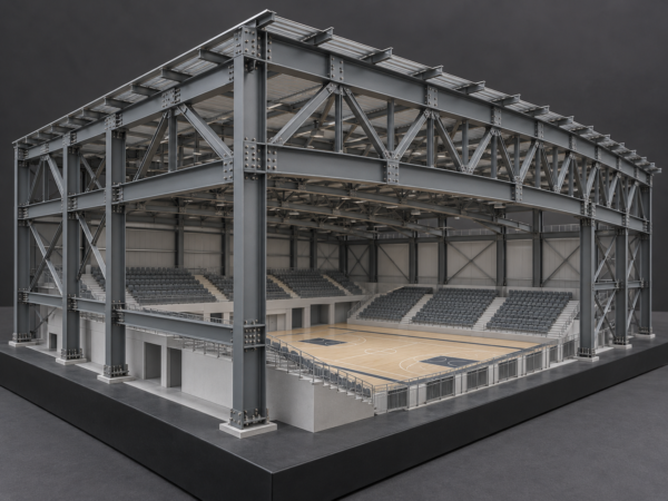 Custom Large Span Steel Structure Stadium