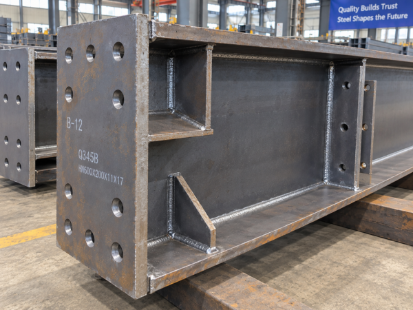 5 Custom Welded H-Section Steel Beams and Columns