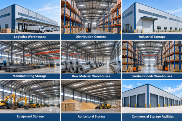 6 Prefabricated Steel Structure Warehouse