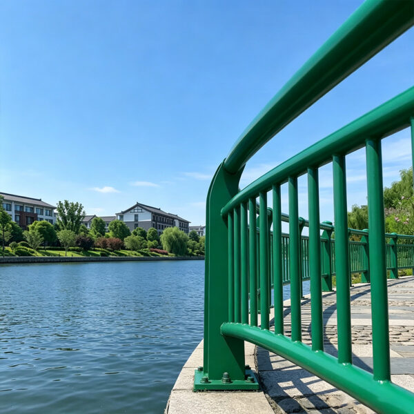 River Guardrail Manufacturer | Custom Steel Riverside Safety Railing