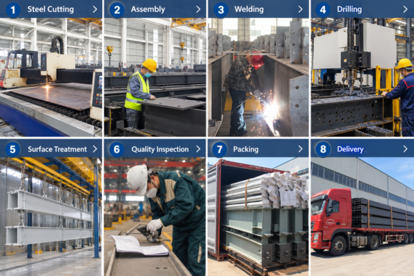 7 Prefabricated Steel Structure Warehouse