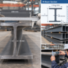 8 Heavy Duty Box Section Steel Columns and Beams
