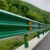 Powder-Coated-Steel Powder Coated Steel Highway Guardrail for Road Safety