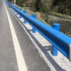 Powder-Coated-Steel-bg4 Powder Coated W Beam Steel Highway Guardrail Barrier