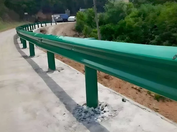 Powder-Coated-Steel4 Powder Coated Steel Highway Guardrail for Road Safety