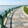 Galvanized River Guardrail System | Waterway Safety Barrier