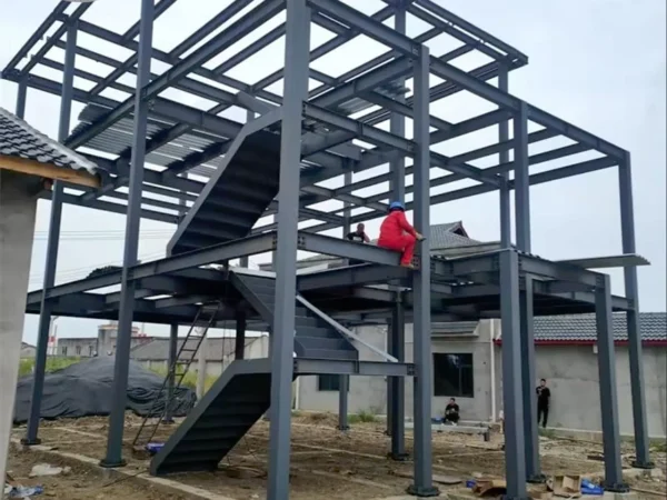 Traffic-Safety-Facilities36-4 Prefabricated Steel Frame Structure Building for Warehouse