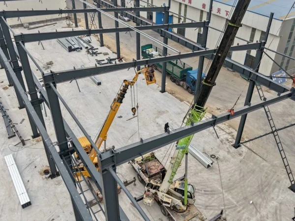 Traffic-Safety-Facilities5-5 Custom Lightweight Steel Structure Building Warehouse