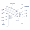 W Beam Guardrail Manufacturer | Galvanized & Powder Coated Highway Guardrail