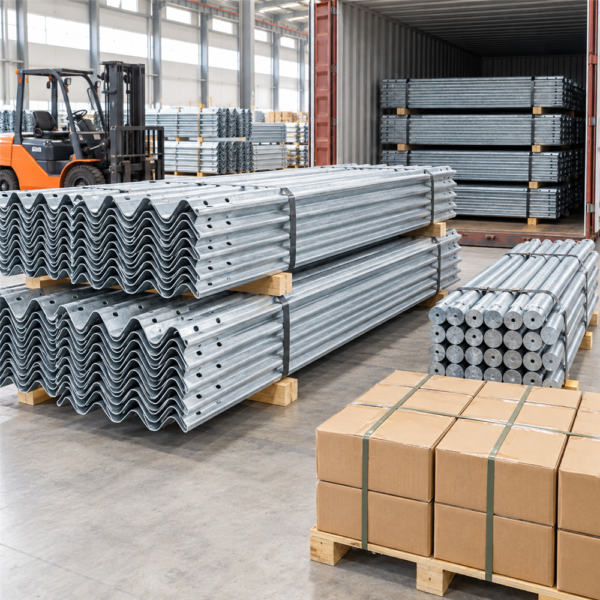 photobank(3) Thrie Beam Guardrail Manufacturer | Galvanized Highway Safety Barrier