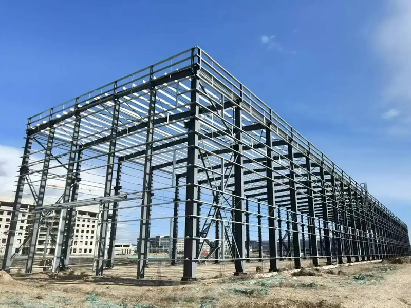 Heavy Steel Structure Warehouse with Custom Fabrication Services