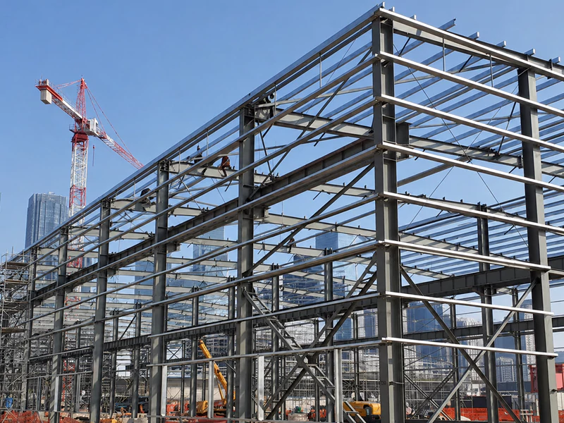 Hot Rolled Q235 A36 H Beam Steel for Industrial Buildings